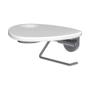 Bild von LAUFEN - ADA - Toilettenpapierhalter, Ablage mit Loch, Art.Nr. :HF506791501000