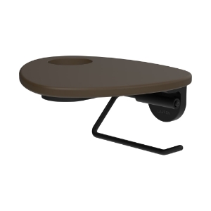 Bild von LAUFEN - ADA - Toilettenpapierhalter, Ablage mit Loch, Art.Nr. :HF506791514000