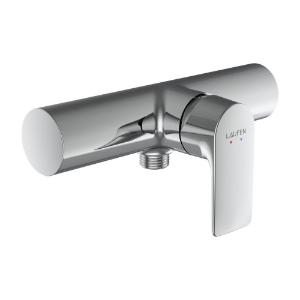 Bild von LAUFEN - CITYPLUS - Duschenmischer, Anschlussdistanz 153 mm, ohne Verschraubungen, ohne Zubehör, Chrom, Art.Nr. :HF505350100010