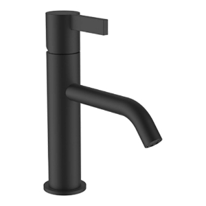 Bild von LAUFEN - KARTELL LAUFEN - Waschtischmischer, Ausladung 135 mm, Festauslauf, ohne Ablaufventil, PVD Titanschwarz matt, Art.Nr. :H3113310811201