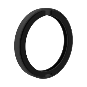 Picture of LAUFEN - SANITARY ACCESSORIES - Verlängerungsring zu runde Rosette PVD Titanschwarz, Art.Nr. :HF564001428000