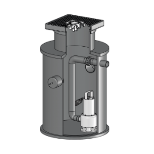 Picture of Biral - Fertig-Pumpstation FPS 600 1.00 63 BF12, Art.Nr. : 2128390302