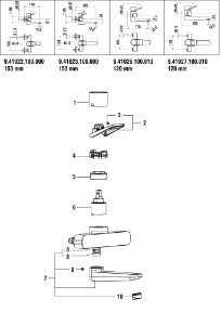 Picture of LAUFEN - AUSLAUF WANDMISCHER CLASS A175 CHRO, Art.Nr. :WI534138100000