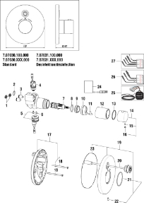 Picture of LAUFEN - FRONTPLATTE SHOWERTRONIC LAUFEN CHRO, Art.Nr. :WI569067100600