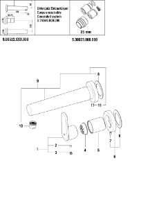 Picture of LAUFEN - HEBEL F25 NEWCLASSIC ZU SBOX 2P CHRO, Art.Nr. :WI570171100000
