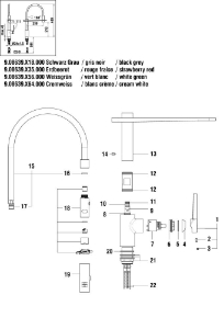 Picture of LAUFEN - HEBEL SEMIPRO LAUFEN d42 K35 F428, Art.Nr. :WI570179428660