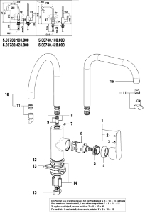 Picture of LAUFEN - HEBEL LAURIN UMGEKEHRT S35 LAUFEN F428, Art.Nr. :WI570186428660