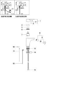 Picture of LAUFEN - HEBEL SWISSTAP d42 K35 LAUFEN CHRO, Art.Nr. :WI570195100600