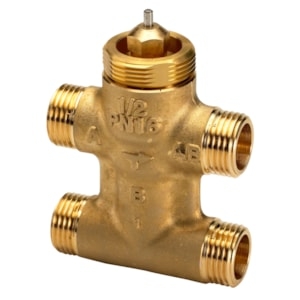 Bild von Danfoss - VZL 4 PN16 15/0,4 4-Wege-Durchgangsventil Gewinde, Art.Nr. :065Z2091