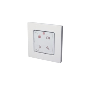 Picture of Danfoss - Fußbodenheizungsregelungen, Danfoss Icon™ 230V RT wired, Raumthermostat, 230.0 V, Ausgangsspannung [V] AC: 230, Anzahl der Kanäle: 0, Unterputz, Art.Nr. :088U1020