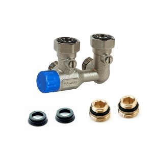 Picture of Flamco - comap - Autosar ThV-Hahnblock M30-¾EK Eck links, Art.Nr. : L234014001