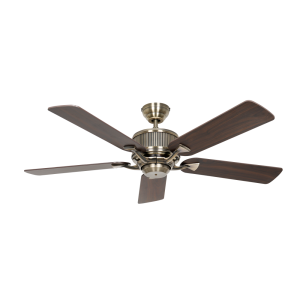 Bild von Helios - DVW EC 130M Deckenventilator mit EC-Motor, DN130mm Messing antik, inkl. Fernbedienung, Art.Nr. : DVW EC 130M