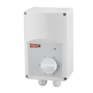 Picture of Helios - MWS 1.5 Trafo-Drehzahlsteller 5-stufig mit Motorvollschutz, 1-PH, 230V, 1.5A, Art.Nr. : MWS 1.5