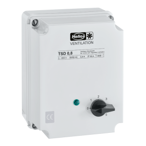 Picture of Helios - TSD 11 Trafo-Drehzahlregler 5-stufig, 400V/50Hz max. Belastung 11A, Art.Nr. : TSD 11