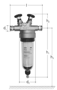 Picture of JRG LegioStop Feinfilter Rotguss, DN 32, GN 1 1∕4, Zoll 1 1∕4, Art.Nr. :1840.032