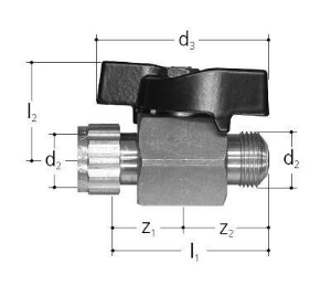 Picture of JRG Sanipex Absperrhahn Rotguss, Anmerkung *, d 12, Art.Nr. :5438.012