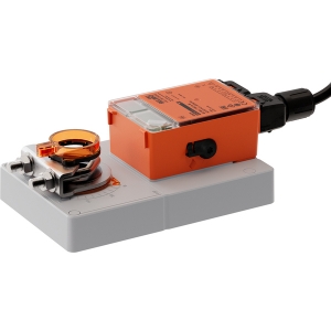 Picture of Belimo Drehantrieb, 40 Nm, AC 100...240 V, Auf/Zu, 3-Punkt, 150 s (90...150 s), IP54, Kabel, Art.Nr. :GM230.13