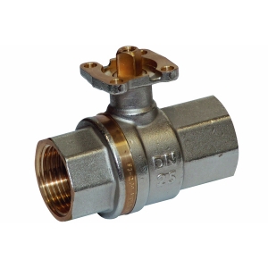 Bild von Belimo Auf/Zu-Kugelhahn, 2-Weg, DN 25, Innengewinde, Rp 1", PN 25, ps, Kvs 39 m³/h, Mediumstemperatur -15...90°C [5...194°F], Art.Nr. :K225B