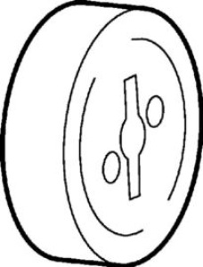 Picture of Geberit PE Verschlusskappe für Reinigungsstücke für d125-160, Art.Nr. :367.809.16.1