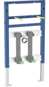 Bild von Geberit Duofix Element für Waschtisch, 82-98 cm, Standarmatur, mit zwei Wasserstrecken mit Unterputz, Art.Nr. :111.575.00.2