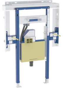 Bild von Geberit Duofix Element für Geberit ONE Waschtisch 120 cm und Geberit ONE Wandarmatur, raumhoch, mit , Art.Nr. :111.074.00.2