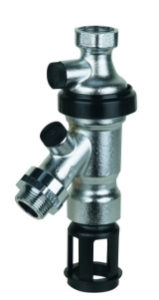 Bild von Honeywell Resideo - Systemtrenner BA, bleifrei, verchromt, Eingang G 3/4", Ausgang G 1", Art.Nr.: BA295D-3/4LFWH