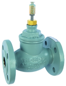 Bild von Honeywell Resideo - Zweiwegeventil DF-B-NI, Sphäroguss, PN16, Flansch DN50, kvs 40, Sicherheitsventil, Art.Nr.: DF50B40NI-SV